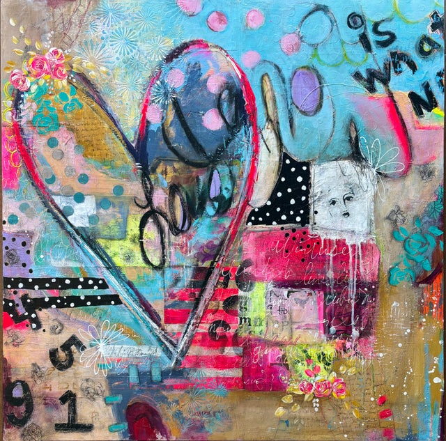 Abstracts | Veronica Hanson Mixed Media Art